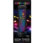 Sound Candy Boom Tower Bluetooth Lightshow Speaker Black