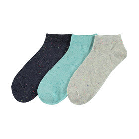 3 Pack Low Cut Socks