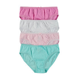 4 Pack Briefs- Girls