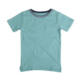 Boys Jacquard Pocket Tee