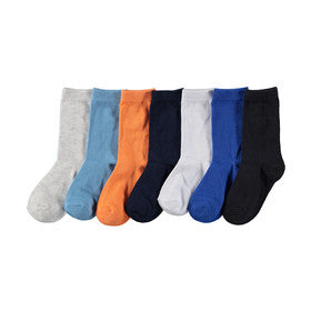 7 Pack Casual Crew Socks