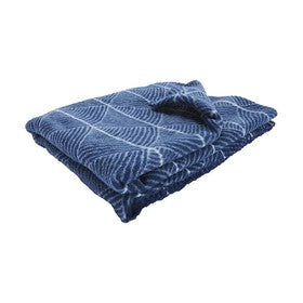 Blue Polar Fleece Throw