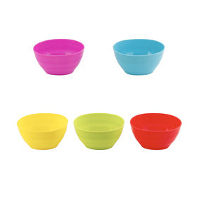 Coloured Bowls - Set of 5